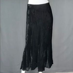 Black Velvet 90’s Vintage Anna Sui Skirt